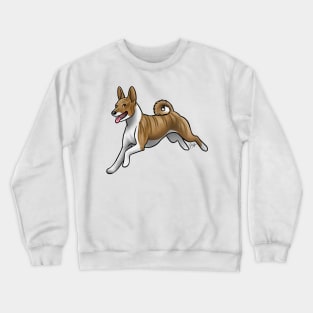 Dog - Basenji - Brindle Crewneck Sweatshirt